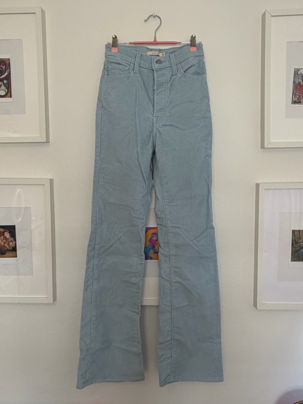Levi's Pale Blue Boot Cut Pants